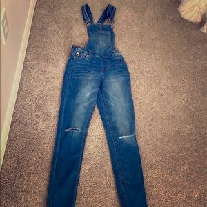 Girls Denim overalls |